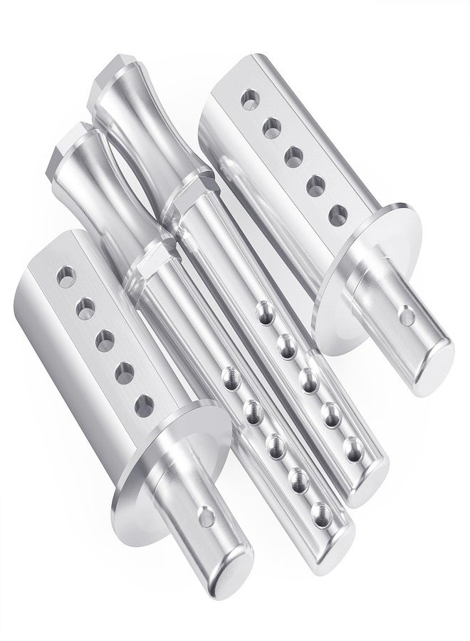 MORFUM RC Car Front Shell Holder Column Mounts Aluminum Front Body Post Set with Screws Compatible with 1/7 HOBAO VTE2 RC Car - Image 3